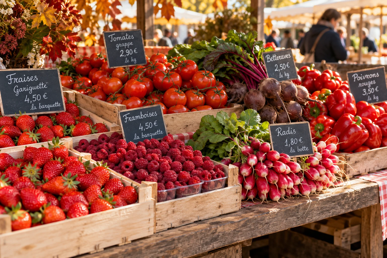Fruits et légumes rouges : pigments, saisons et conseils